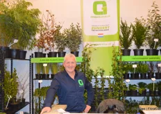 Egbert Herijgers with Green-One. Around three years ago, the grower took on this new name, after his Ruben Gommers joined him as business partner in co-owning and co-managing the company